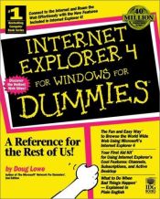 book cover of Internet Explorer 4 for Windows for Dummies by Doug Lowe