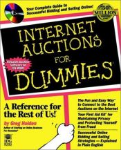 book cover of Internet Auctions for Dummies by Greg Holden
