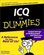 book cover of ICQ for Dummies by Peter Weverka