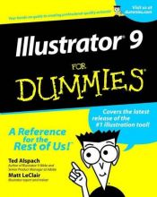 book cover of Illustrator 9 for dummies by Ted Alspach