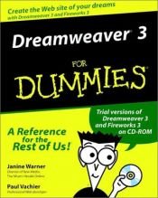 book cover of Dreamweaver 3 for Dummies by Janine Warner
