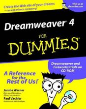 book cover of Dreamweaver 4 for dummies by Janine Warner