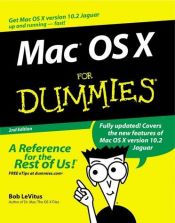 book cover of Mac OS X for Dummies (For Dummies) by Bob LeVitus