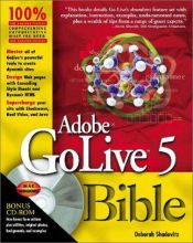 book cover of Adobe Golive 5 Bible by Deborah Shadovitz