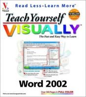 book cover of Teach Yourself Visually Word 2002 by Ruth Maran