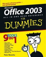 book cover of Office 2003 All-in-One Desk Reference for Dummies by Peter Weverka
