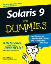 book cover of Solaris 9 for dummies by David Taylor