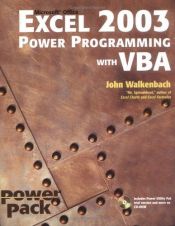 book cover of Excel 2003 Power Programming with VBA by John Walkenbach