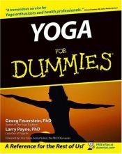 book cover of Yoga for dummies by Georg Feuerstein
