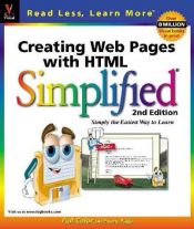 book cover of Creating web pages simplified by maranGraphics Development Group