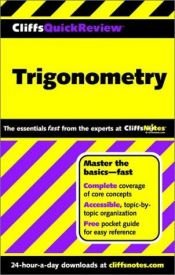 book cover of Trigonometry by Cliffs Notes Editors