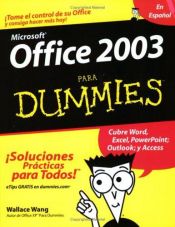 book cover of Office 2003 for Dummies by Wallace Wang