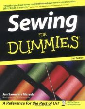 book cover of Sewing for Dummies by Janice Saunders