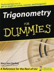 book cover of Trigonometry for dummies by Mary Jane Sterling