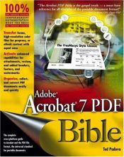 book cover of Adobe Acrobat 7 PDF Bible by Ted Padova