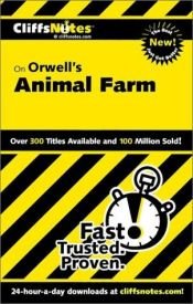 book cover of Cliffsnotes on Orwell's Animal Farm by Robert E. Vardeman