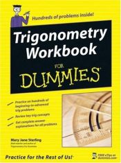 book cover of Trigonometry workbook for dummies by Mary Jane Sterling