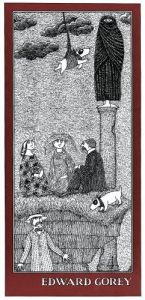 book cover of Edward Gorey Panoramic Notecards with Envelope by エドワード・ゴーリー