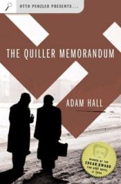 book cover of The Quiller Memorandum by Elleston Trevor