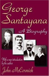 book cover of George Santayana by John McCormick