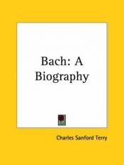 book cover of Bach by Charles Sanford Terry