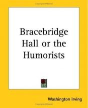 book cover of Bracebridge Hall by Washington Irving