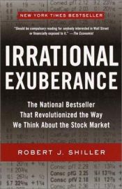 book cover of Irrational exuberance by Robert Shiller