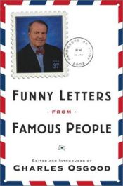 book cover of Funny Letters from Famous People by Charles Osgood