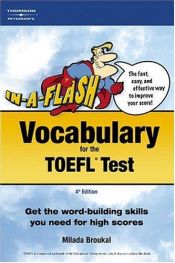 book cover of In-a-Flash: Vocabulary for the TOEFL Exam (In a Flash : Vocabulary for the Toefl Test) by Thomson Peterson's