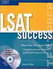 book cover of LSAT Success 2003 w by Thomson Peterson's