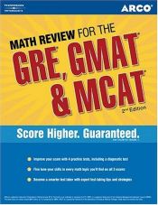 book cover of Math Review: GRE, GMAT, MCAT 2nd edition (Math Review for the Gre, Gmat & Mcat) by Thomson Peterson's