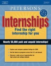 book cover of Internships by Thomson Peterson's