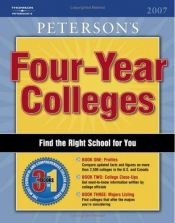book cover of Peterson's four-year colleges, 2011 by Thomson Peterson's