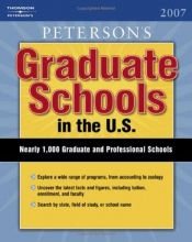 book cover of Decision Guides: Graduate Schools in the U.S. by Thomson Peterson's