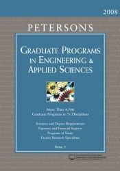 book cover of Peterson's Graduate Programs in Engineering & Applied Sciences 1998 by Thomson Peterson's