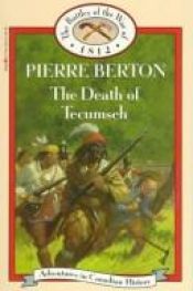book cover of Death of Tecumseh by Pierre Berton