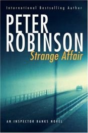 book cover of Strange Affair by Peter Robinson