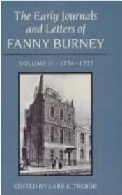 book cover of The Early Journals and Letters of Fanny Burney, Vol. 2: 1774-1777 by Fanny Burney