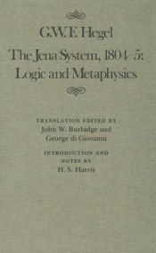 book cover of The Jena System, 1804-5 by Georg W. Hegel