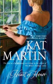 book cover of Heart of Honor by Kat Martin