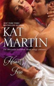 book cover of Heart of Fire (Heart #2) by Kat Martin