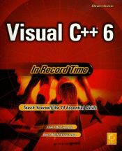 book cover of Visual C++ 6: In Record Time (In Record Time) by Steven Holzner