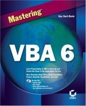 book cover of Mastering VBA 6 (Mastering) by Guy Hart-Davis