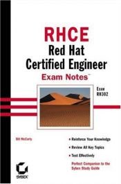 book cover of RHCE: Red Hat Certified Engineer Exam Notes by Bill McCarty