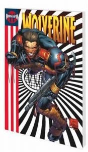 book cover of House of M: World of M featuring Wolverine by Brian Michael Bendis