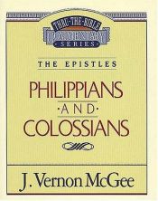 book cover of Philippians & Colossians by John Vernon McGee