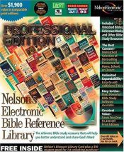book cover of Nelson's Electronic Bible Reference Library: Professional Edition - 76 Books by Thomas Nelson Bibles