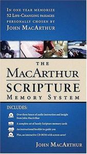 book cover of The MacArthur Scripture Memory System by John F. MacArthur