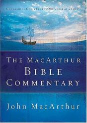 book cover of The MacArthur Bible Commentary by John F. MacArthur