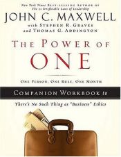 book cover of The Power of One One Person, One Rule, One Month by John C. Maxwell